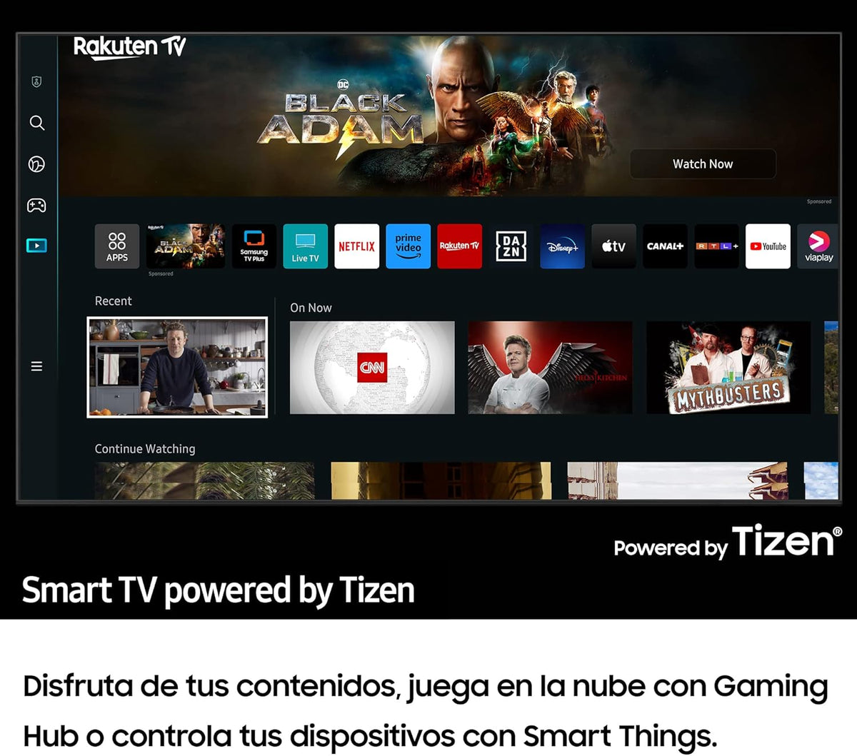 Téléviseur TU55CU7095 55 (55 Pouces),Crystal UHD 4K,Smart TV,2023 -
