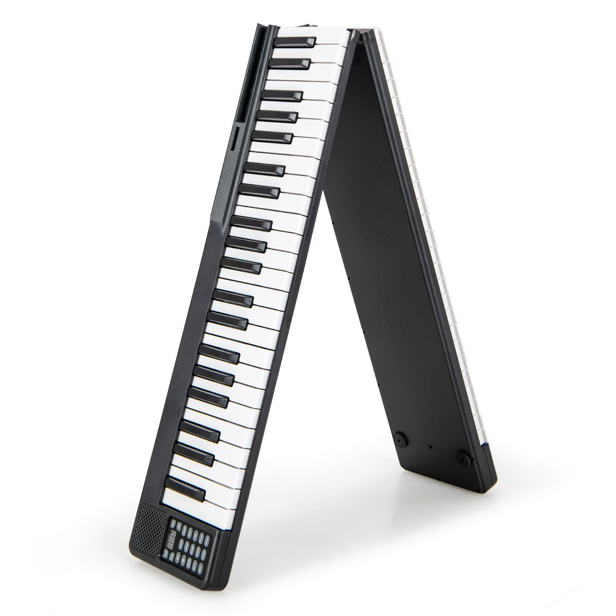 Piano Numrique Pliable 88 Touches avec Fonction Bluetooth MIDI Clavier lectronique Portable avec Pdale de Sustain Sac de Transport -