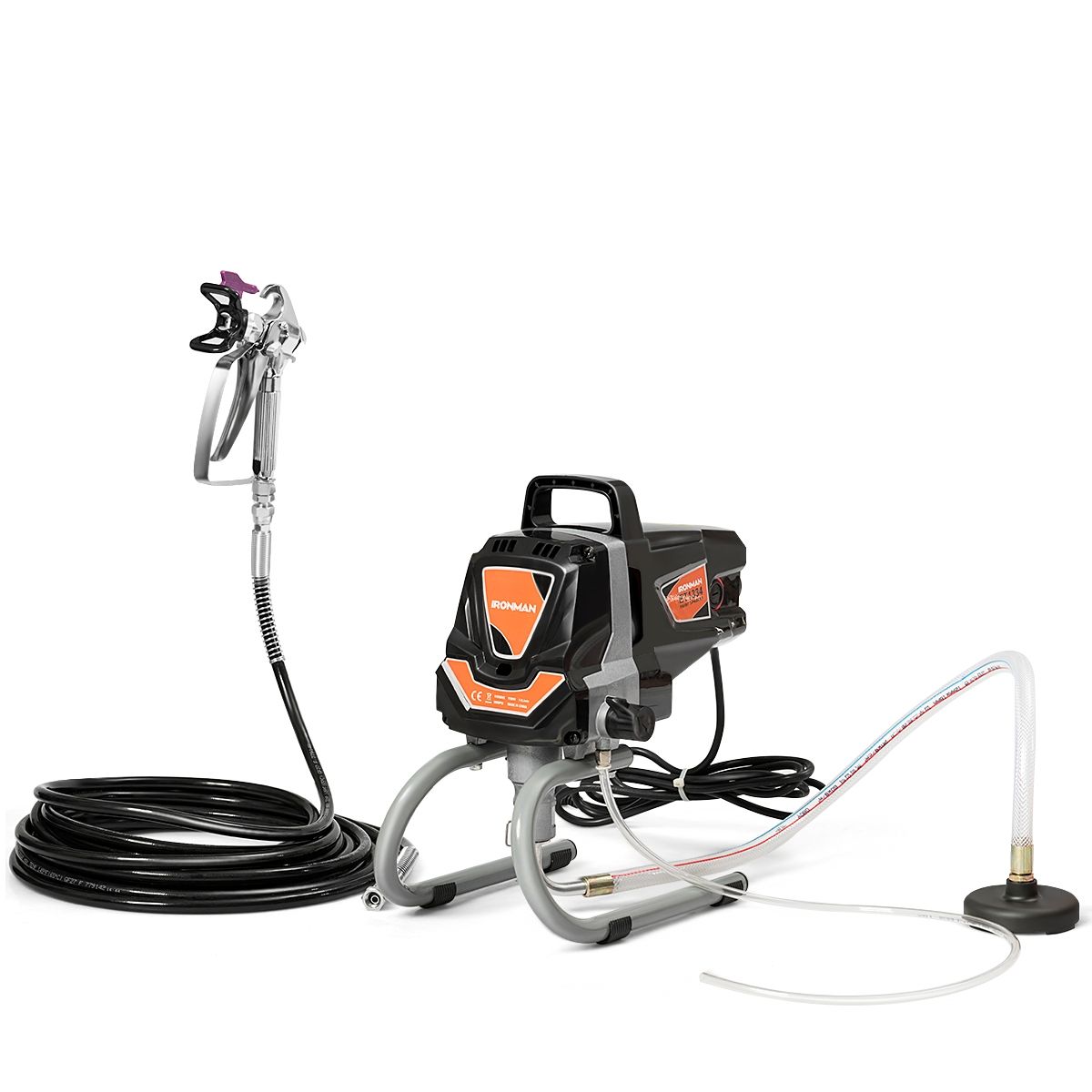 Systeme de Pulverisation de Peinture Haute Pression 3000PSI Fonctionnement en Courant fort 1,5 L/min -