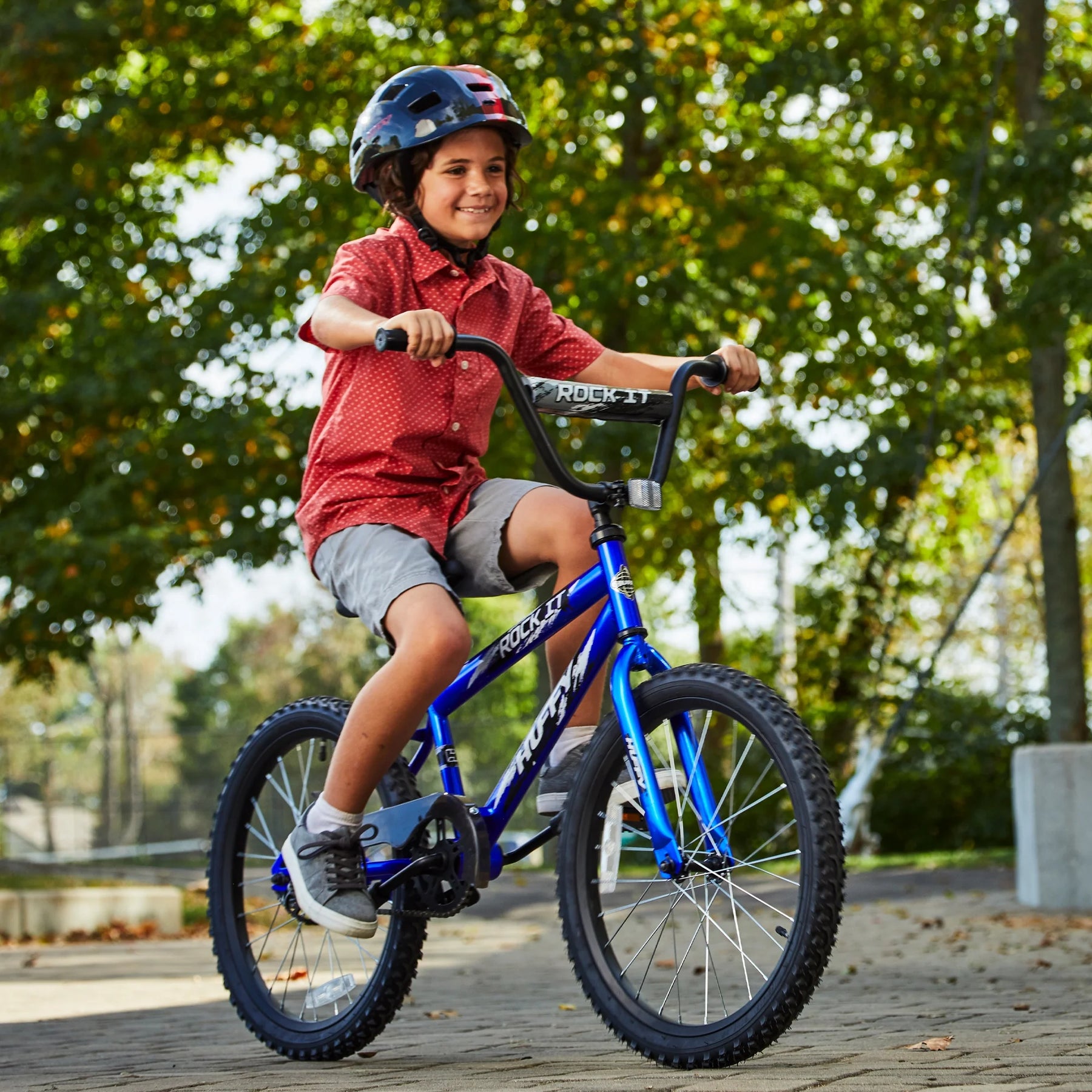 20 In. Rock It Boy Kids Bike, Royal Blue