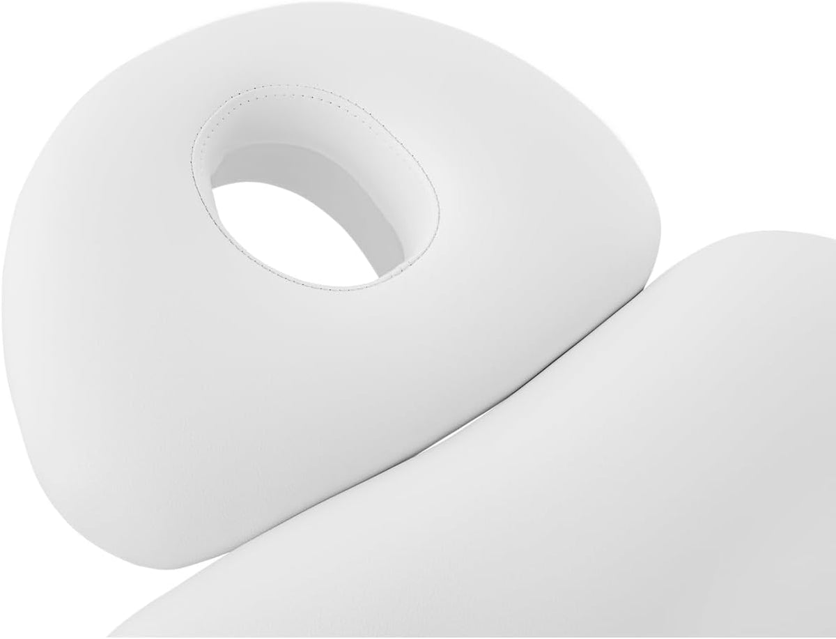 Physa Fauteuil Esthétique Cosmétique Table De Massage Lit Esthétique Physa Bolzano White (Électrique, 4 Moteurs, 150 kg Max, Blanc)
