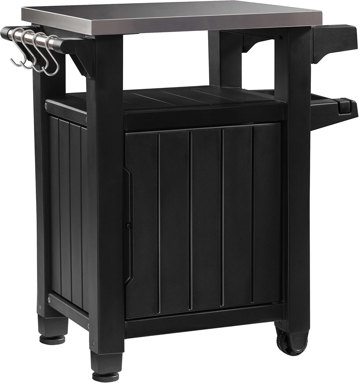 Mini desserte barbecue UNITY - Gris - 105 litres