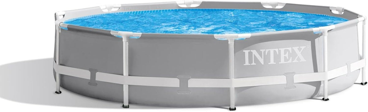 Intex piscine prism frame ronde tubulaire (ø)3,05 x (h)0,76m