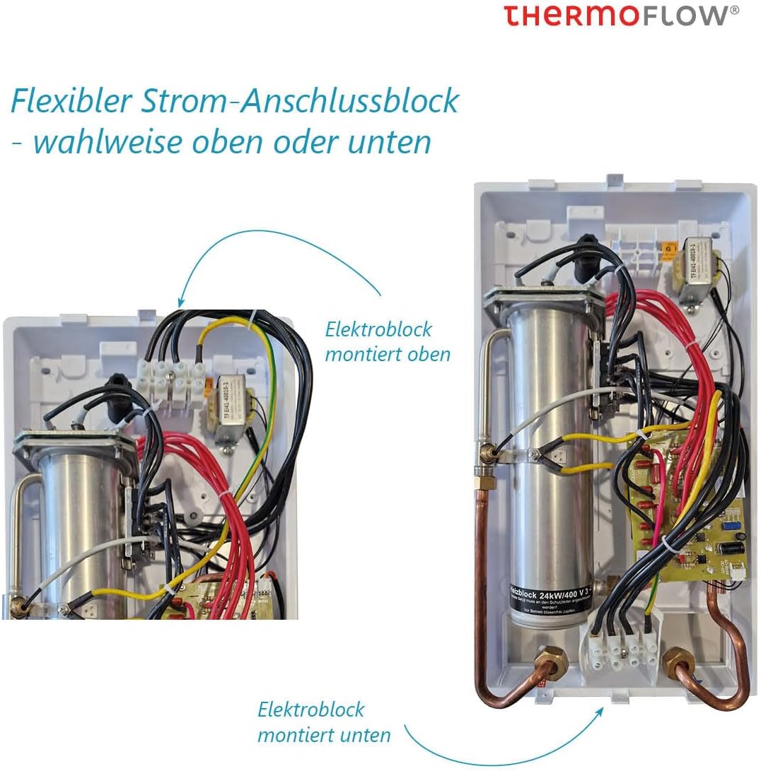 Thermoflow HYDREX18 Hydrex 18 N Chauffe-eau hydraulique 400 V Blanc KW