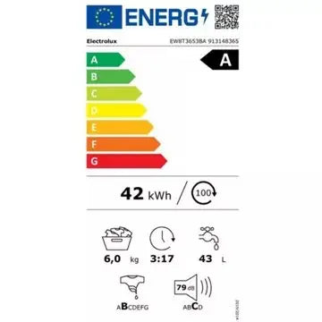 Lave linge top EW8T3653BA