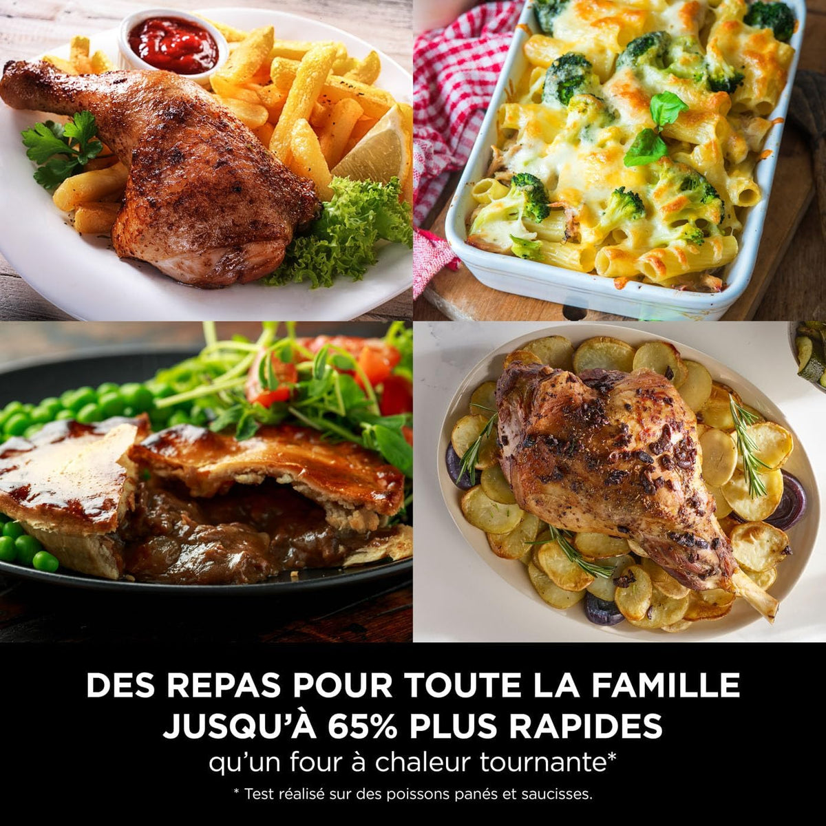 Foodi FlexDrawer Air Fryer,Dual Zone Avec Sparateur Amovible,Grand Tiroir de 10,4 L,7-en-1,Double Zone,Sans Huile,Pices Antiadhsives Compatibles Au Lave-Vaisselle,Noir AF500EU
